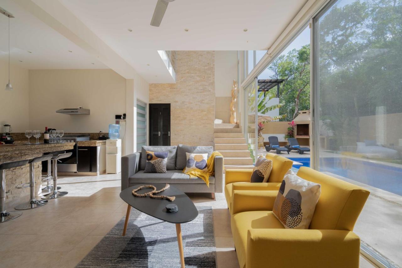 Tulum Private Modern Villa-Pool Beds-Ac-Internet-Parking-Grill Exterior photo