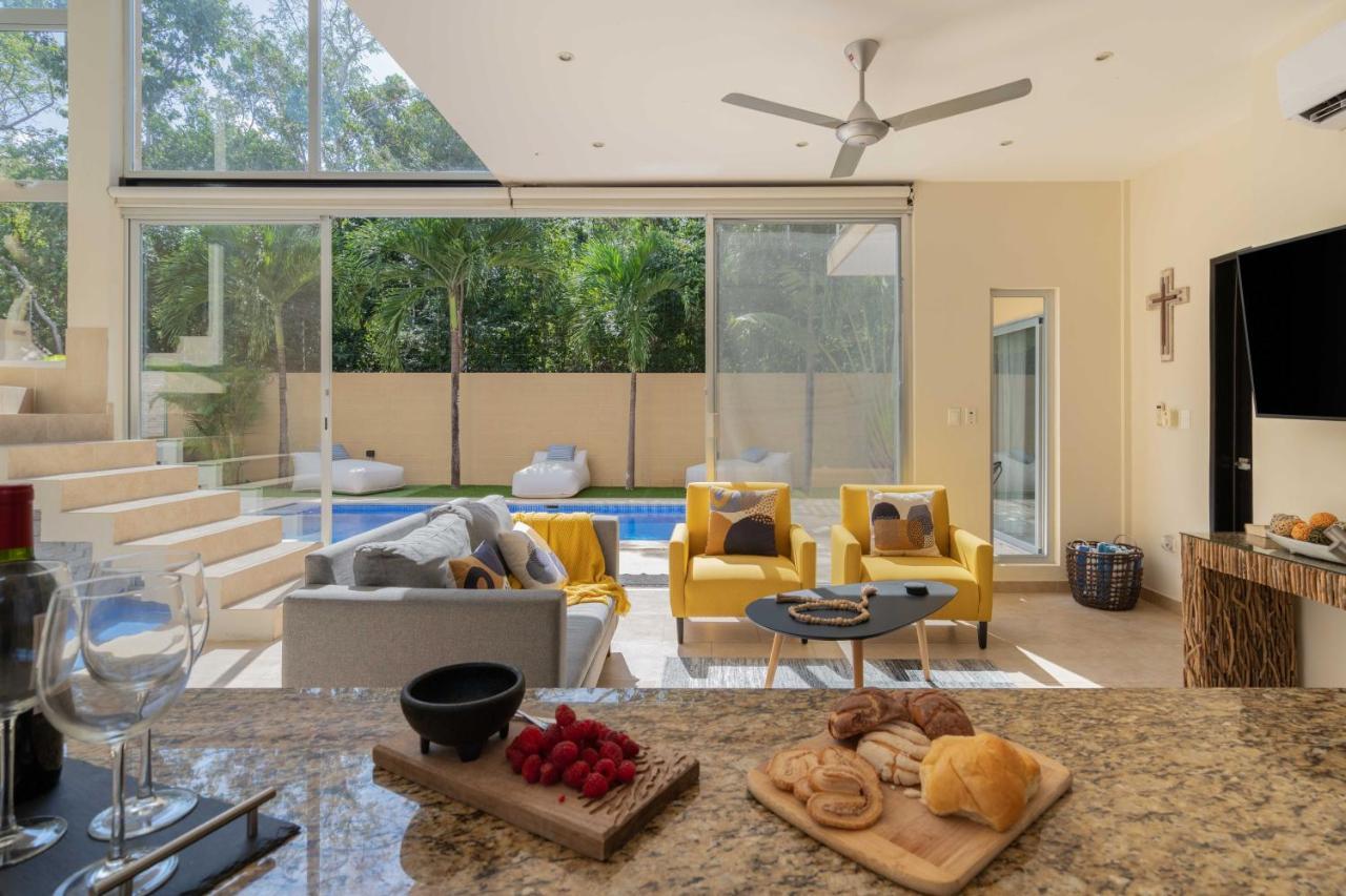 Tulum Private Modern Villa-Pool Beds-Ac-Internet-Parking-Grill Exterior photo