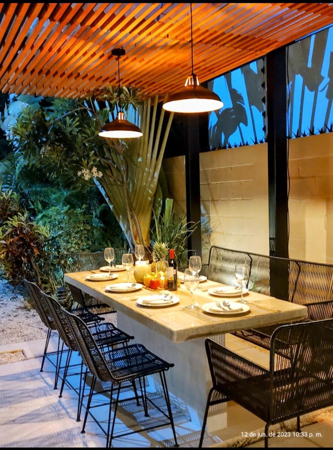 Tulum Private Modern Villa-Pool Beds-Ac-Internet-Parking-Grill Exterior photo