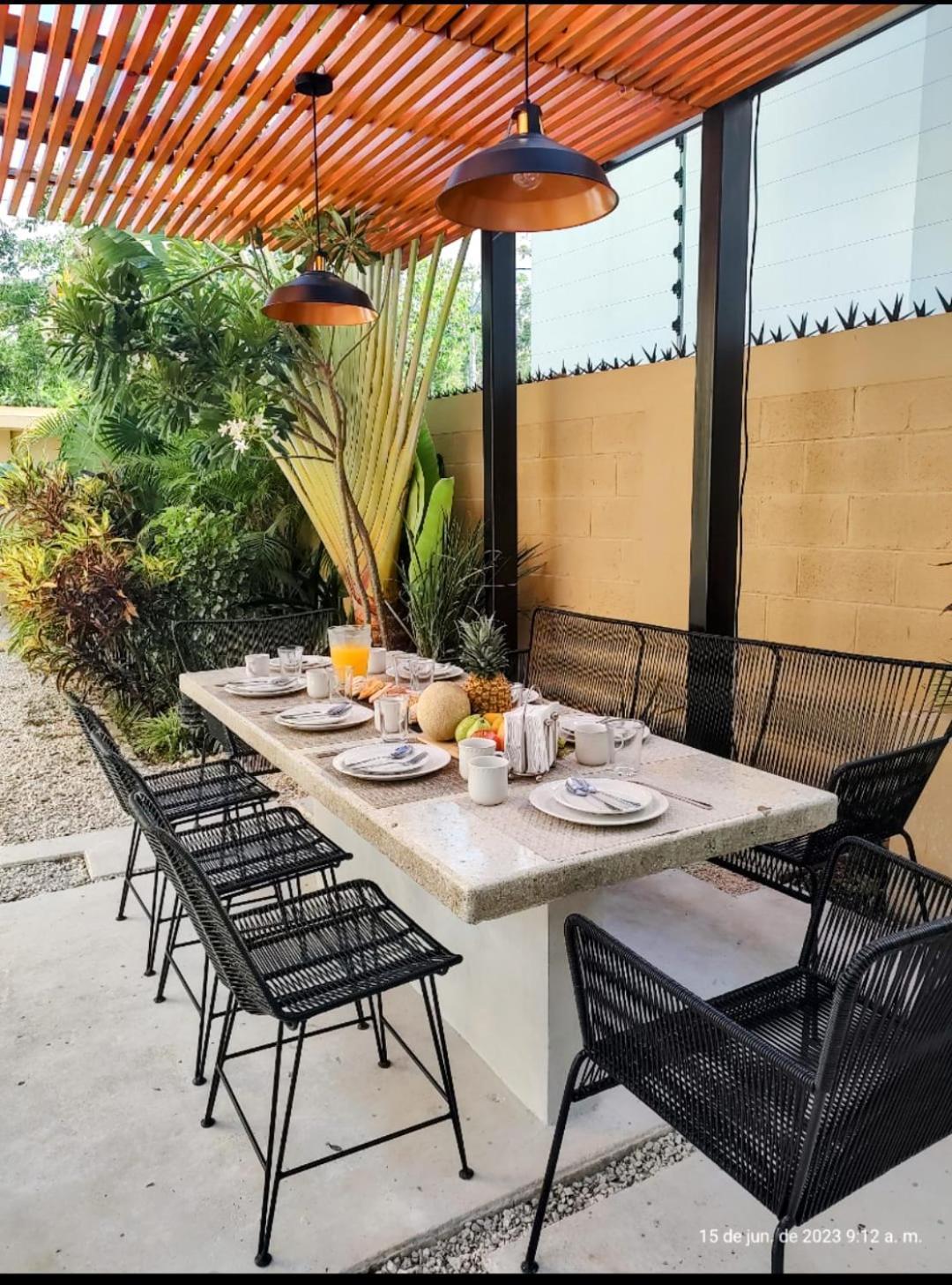 Tulum Private Modern Villa-Pool Beds-Ac-Internet-Parking-Grill Exterior photo